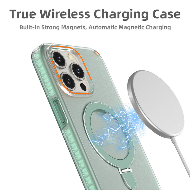 New Colorful Magnetic Bracket Phone Case with Holder Stand