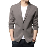 Hair Spring & Autumn Men's T-Shirt Coat – Korean Style