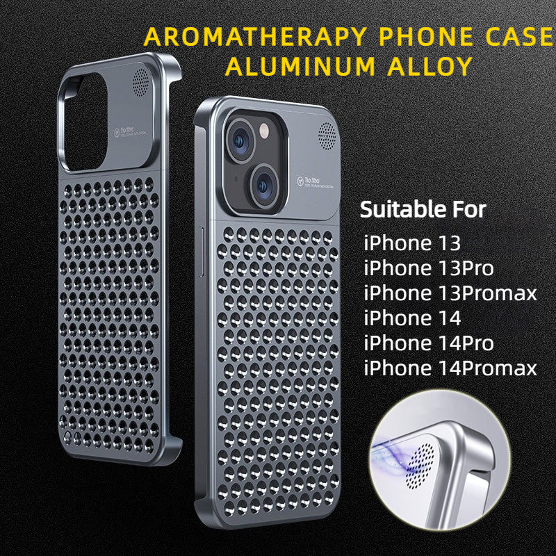 Aluminum Alloy Phone Case For Pro Max Plus Hollow Heat