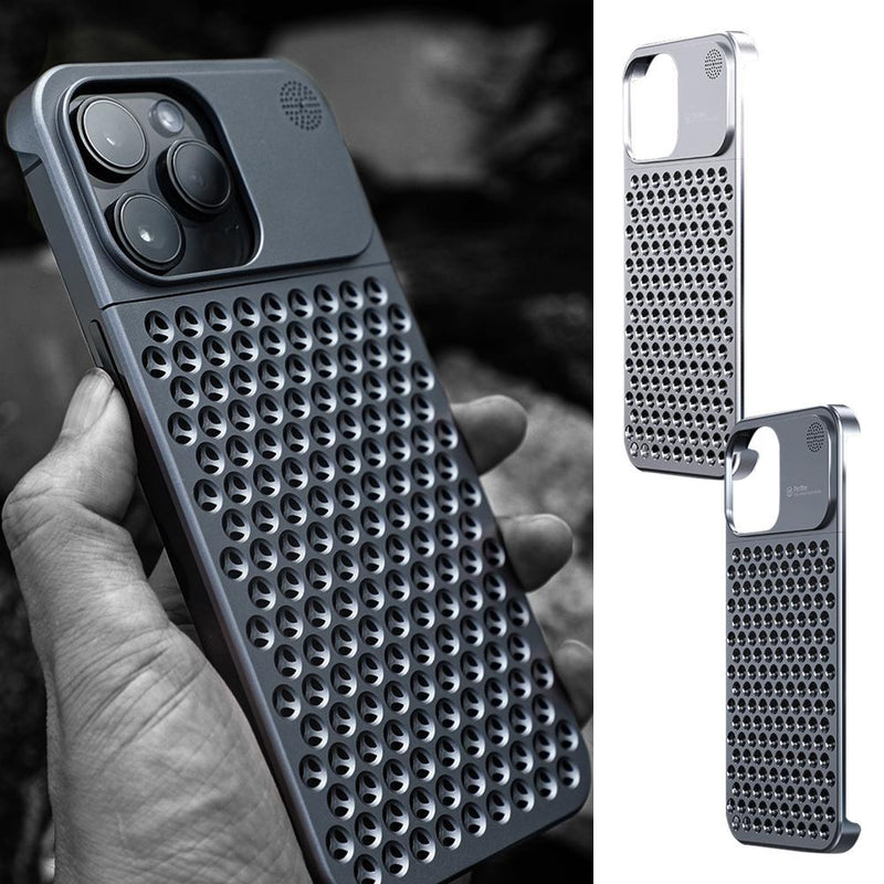 Aluminum Alloy Phone Case For Pro Max Plus Hollow Heat