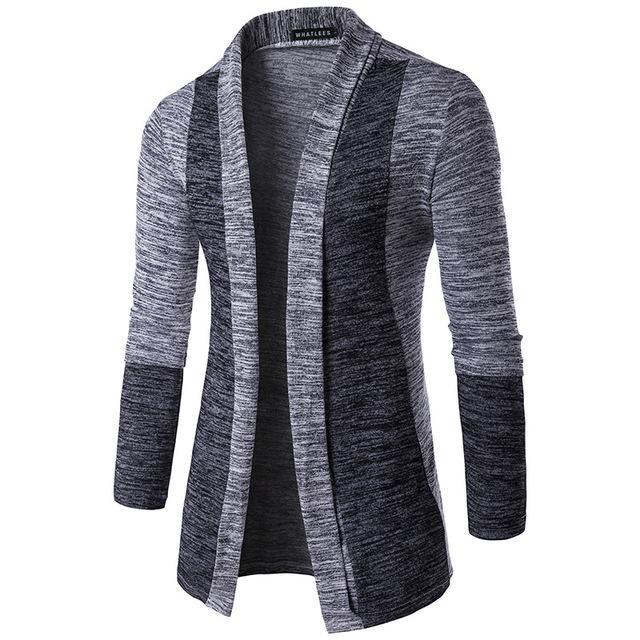 Men Knit Cardigan Coat