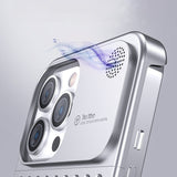 Aluminum Alloy Phone Case For Pro Max Plus Hollow Heat