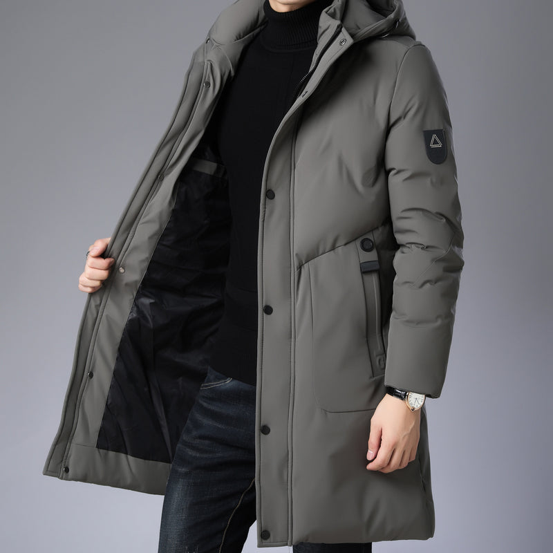 Hooded Coat Baggy Coat Men