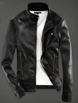 Men PU Leather Jacket