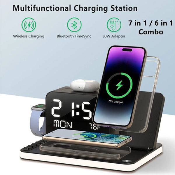 ZapCase™ 7-in-1 Wireless Charging Station