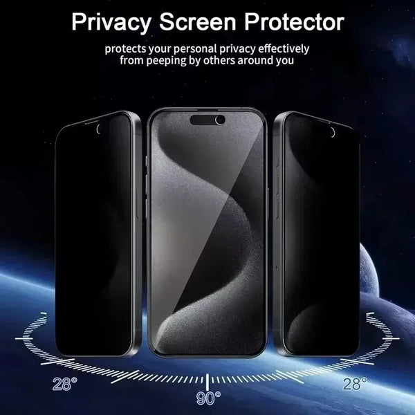 ZapCare™ Full Coverage Privacy Screen Protector for iPhone