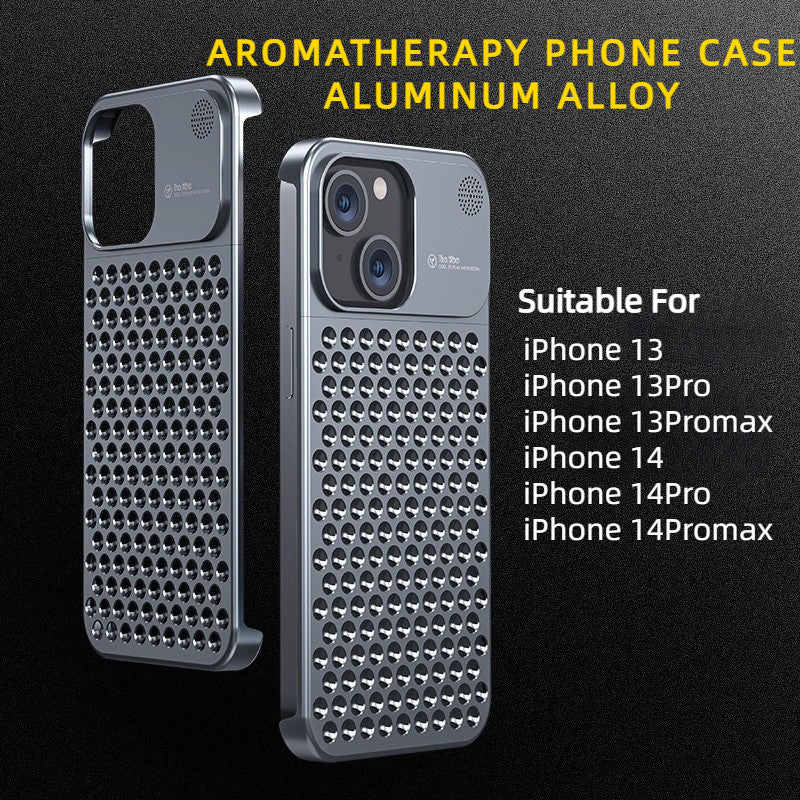 Aluminum Alloy Phone Case For Pro Max Plus Hollow Heat