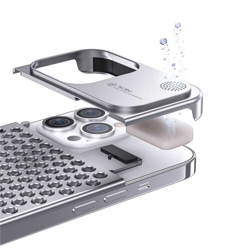 Aluminum Alloy Phone Case For Pro Max Plus Hollow Heat