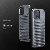 Aluminum Alloy Phone Case For Pro Max Plus Hollow Heat